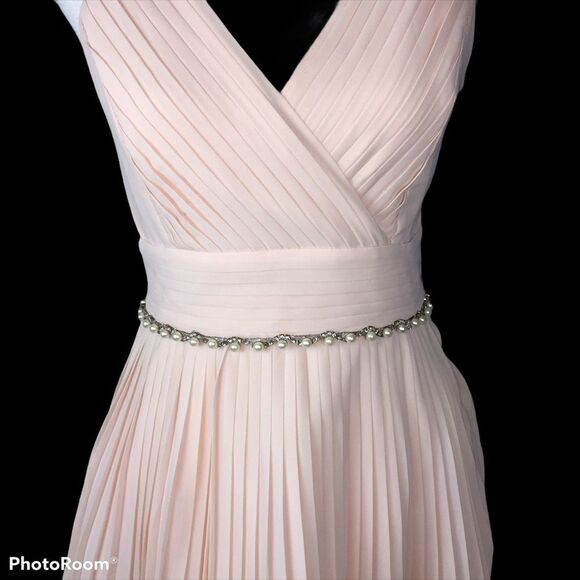 NWOT Minuet Peach Sleeveless Dress Sz S - Picture 2 of 12